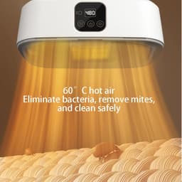 Mini Drogen Machine voor Appartementen - 360° Hete Lucht Circulatie Droger — thumbnail 5