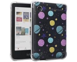 Transparante Hoes voor 6" E-readers met Krasbestendige Siliconen Achterkant