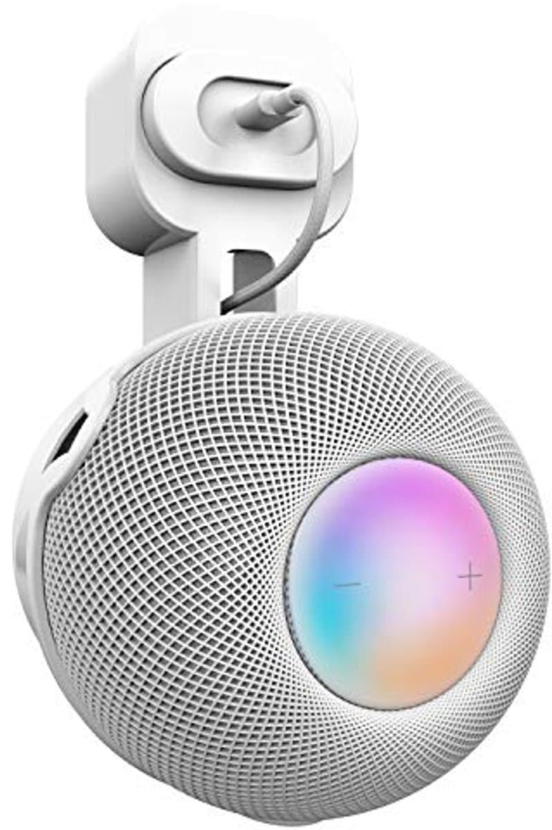 Ruimtebesparende Wandhouder voor HomePod Mini met Uitstekend Kabelbeheer — afbeelding 1