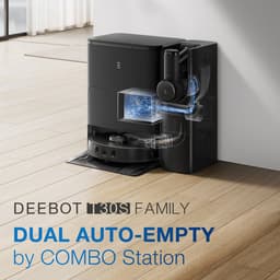 ECOVACS - DEEBOT T30S Combo Compleet - Robotstofzuiger met dweilfunctie - 11.000 Pa zuigkracht- Zelfreinigende Robotstofzuiger met Warmwater – Dweilsysteem - Automatisch Leegstation - Geschikt voor dierenharen — thumbnail 4