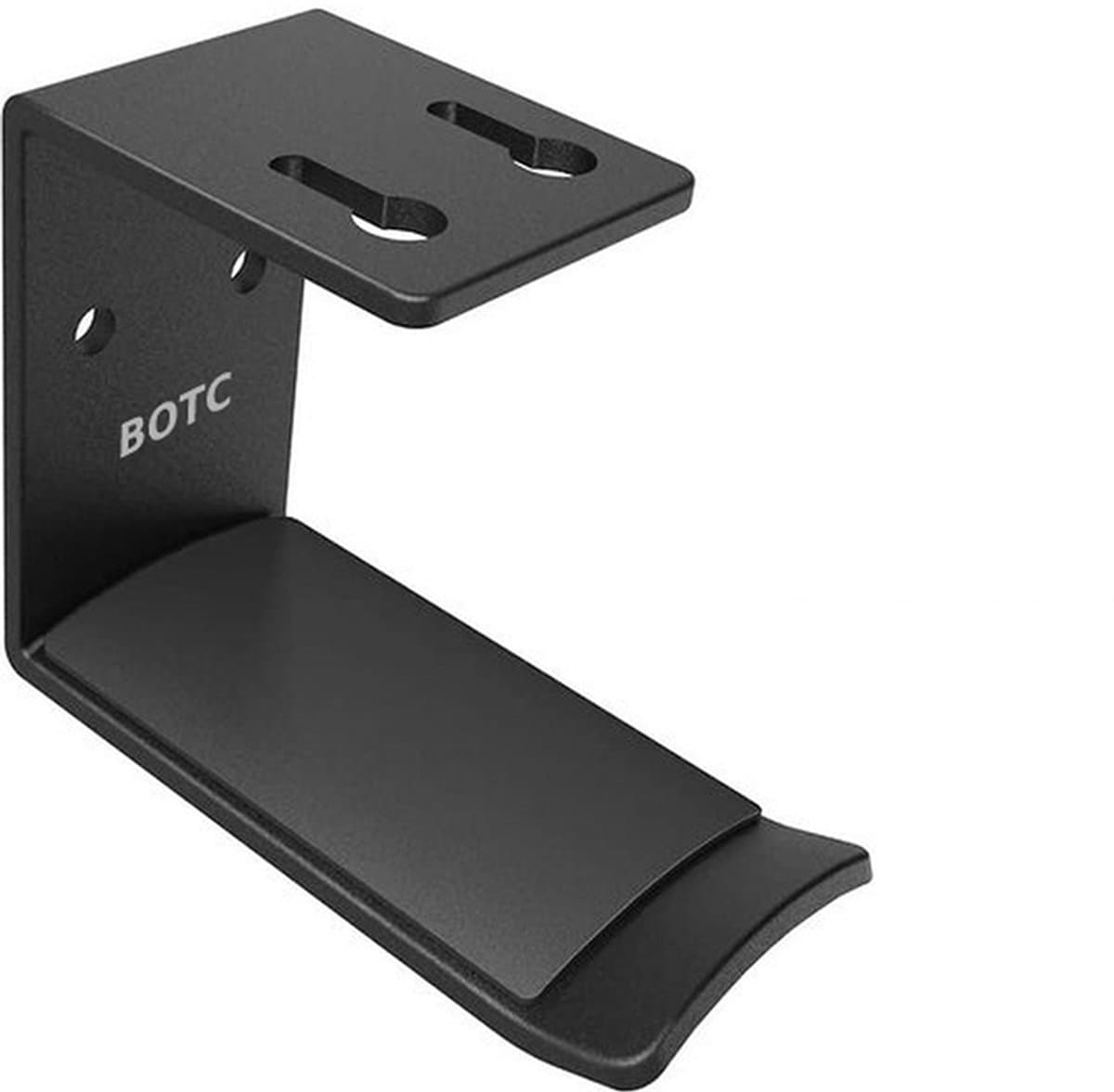 BOTC Headset Houder - Headset Standaard - Koptelefoon Haak - Hoofdtelefoon Hanger - Aluminium - Zwart — afbeelding 1