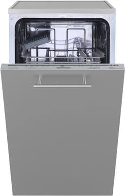 Heinner HDW-BIM45510E++ Inbouwvaatwasser 45 cm – 10 Couverts – 5 Programma’s – Elektronische Bediening – Half Load – Aquastop – Zilver – 5 Jaar Garantie — thumbnail 4