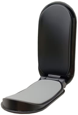 Koptelefoonstandaard, bureaustandaard - zelfklevende koptelefoonhaak, vast, gaming koptelefoonstandaard onder het bureau, magnetische opvouwbare koptelefoonclip, Geschikt voor Sony clipstandaard, Beats — thumbnail 6