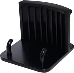 Universele hoofdtelefoonstandaard, muurbevestiging met stevige plakband, Geschikt voor Multifunctionele hoofdtelefoonstandaard voor de meeste gamingheadsets, desktop, muur, 2 stuks, zwart — thumbnail 5