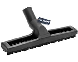 SQOON® Harde Vloeren Zuigmond - Extra lang nylon haar & rubberen wieltjes - Geschikt voor parket en tegels - 35 mm