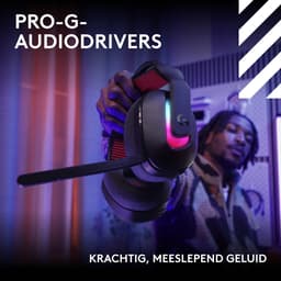 Logitech G Astro A20 X Lightspeed - Draadloze Gaming Headset - Bluetooth - Multiplatform - Zwart — thumbnail 4
