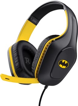 Trust GXT 415BM Zirox – Gaming Headset – Lichtgewicht – Multiplatform – Batman Zwart — thumbnail 1