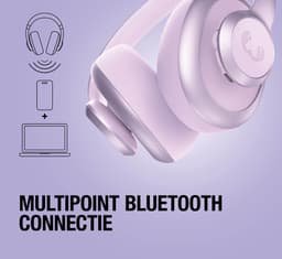 Fresh 'n Rebel Clam Blaze 2 – Draadloze Bluetooth Koptelefoon – 80 uur Speelduur – Inclusief App - Met volume wiel - Dreamy Lilac — thumbnail 3