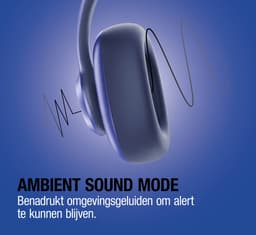 Fresh 'n Rebel Clam Ace 2 – Draadloze Bluetooth Koptelefoon met Active Noise Cancelling – 100+ uur Speeltijd - Met volume wiel - True Blue — thumbnail 10