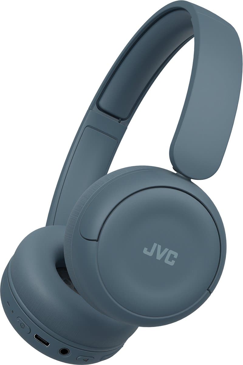 JVC HA-S59W – Draadloze Hoofdtelefoon met 50 uur batterij en ultiem draagcomfort - Blauw — afbeelding 1