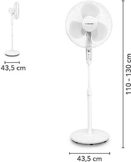 Design Staande Ventilator met Oscillatie en 26 Ventilatieniveaus — thumbnail 5