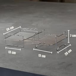 Zaltino - Accessoireset voor Heteluchtfriteuse - 9 Delige Set — thumbnail 2