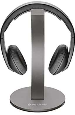 Hoofdtelefoonstandaard van geanodiseerd aluminium - stijlvolle en veilige hoofdtelefoonopslag in grijs — thumbnail 5