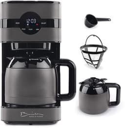 Barista-filterkoffiezetapparaat met thermoskan | Filterkoffiezetapparaat met touchscreen en timerfunctie | Koffiezetapparaat met permanentfilter en 900 W | Watertank van 1,25 liter voor 8 kopjes koffie — thumbnail 1