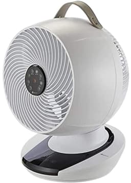 Draagbare Draadloze Ventilator met Nachtlampje - 14 Uur Batterijlevensduur, Koelventilator voor Slaapkamer en Desktop, Ultra-Stil en Energiezuinig — thumbnail 4
