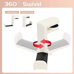 Hoofdtelefoonstandaard met 360 Graden Rotatie en Kabel Organizer — thumbnail 4
