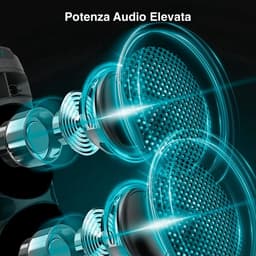 Bluetooth speaker - Draagbare Bluetooth Karaoke Speaker - Draagbare bluetooth speaker - - Met LED Lichtshow & Eco Modus — thumbnail 5