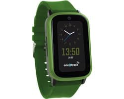 One2track Connect UP groen | GPS horloge voor kinderen | Bekijk de locatie van je kind. Stel veilige zones in. En videobellen met de leukste smartwatch voor kinderen