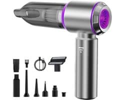 Kruimeldief - Auto Stofzuiger - Handstofzuiger - Mini Stofzuiger - Stofzuiger Auto - Incl. Blaasfunctie