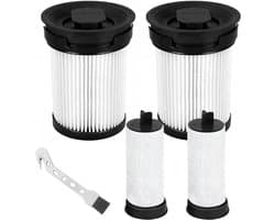 2-pack filters voor accessoires geschikt voor de draadloze steelstofzuiger van de Geschikt voor Miele Triflex HX1-serie