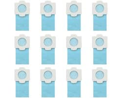 Geschikt voor Stofzuigerzak, Makita, DCL182, DCL285, CL107, CL072, CL102, BCL142, BCL182 stofzuigers, 194566-1 198744-5 198745-3 vervangende stofzuigeraccessoires (12 stuks)