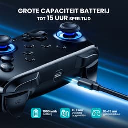 OneGamer Draadloze Controller - Geschikt voor Nintendo Switch & Switch 2 - Nintendo Switch Accessoires — thumbnail 5