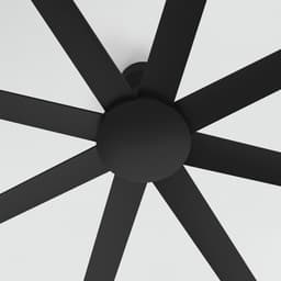 CREATE - Stille plafondventilator van 40W verkrijgbaar in meerdere maten - Zwart - Ø165cm - Geen licht - WIND INDUSTRIAL — thumbnail 2