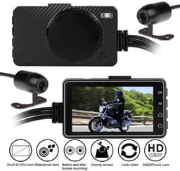 Motorfiets DVR Dashcam-weergave Dual-channel DVR-weergave — thumbnail 1