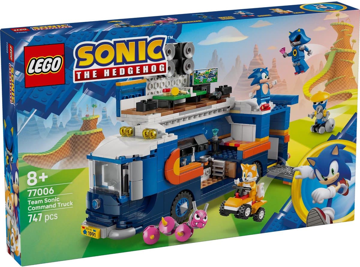 LEGO® Sonic the Hedgehog™ Team Sonic Commandotruck - 77006 — afbeelding 1