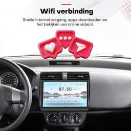 Boscer Autoradio - Geschikt voor Suzuki Swift 2005-2010 - Apple Carplay & Android Auto (Draadloos) - Android 15 - 8-Core 4+64GB - Interne Koeler - 10.1 Inch HD IPS Touchscreen - GPS Navigatiesysteem - USB, WiFi & MP5 - Achteruitrijcamera & Microfoon — thumbnail 4