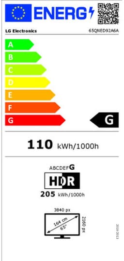 LG 65QNED92A6A - 65 inch - 4K QNED Evo MiniLED - 2025 — thumbnail 9