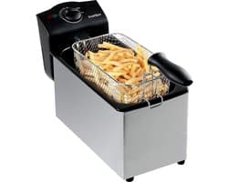 Elektrische Friteuse 3 Liter 2000W Roestvrij Staal Met Temperatuurregeling
