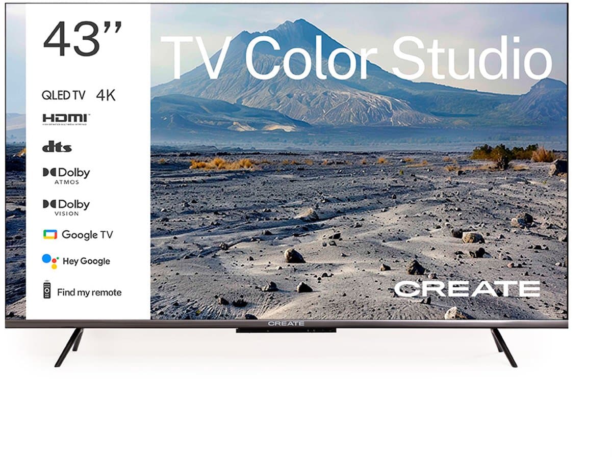 CREATE - QLED 4K 43" Smart TV met antireflectiescherm en gekleurde lijst - TV COLOR STUDIO — afbeelding 1