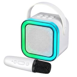 Cheqo® Draadloze Karaoke Set - Karaoke Set Mini - Compacte Karaoke Set - Draadloze Microfoon - RGB-Verlichting - Karaoke Voor Kinderen - Karaoke Voor Volwassenen - Bluetooth - AUX- USB - Party Speaker - Bluetooth Speaker — thumbnail 3