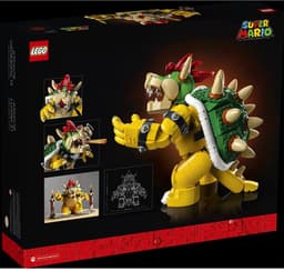 LEGO Super Mario De machtige Bowser, Bouwbaar 3D Model, Verzamelitem & Cadeau Idee - 71411 — thumbnail 6