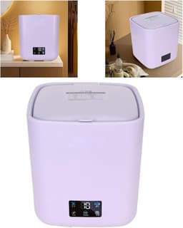 Thuys – Mini Droger – Mini Wasmachine – Mini Wasdroger – 30 x 27 x 27cm – Paars — thumbnail 2