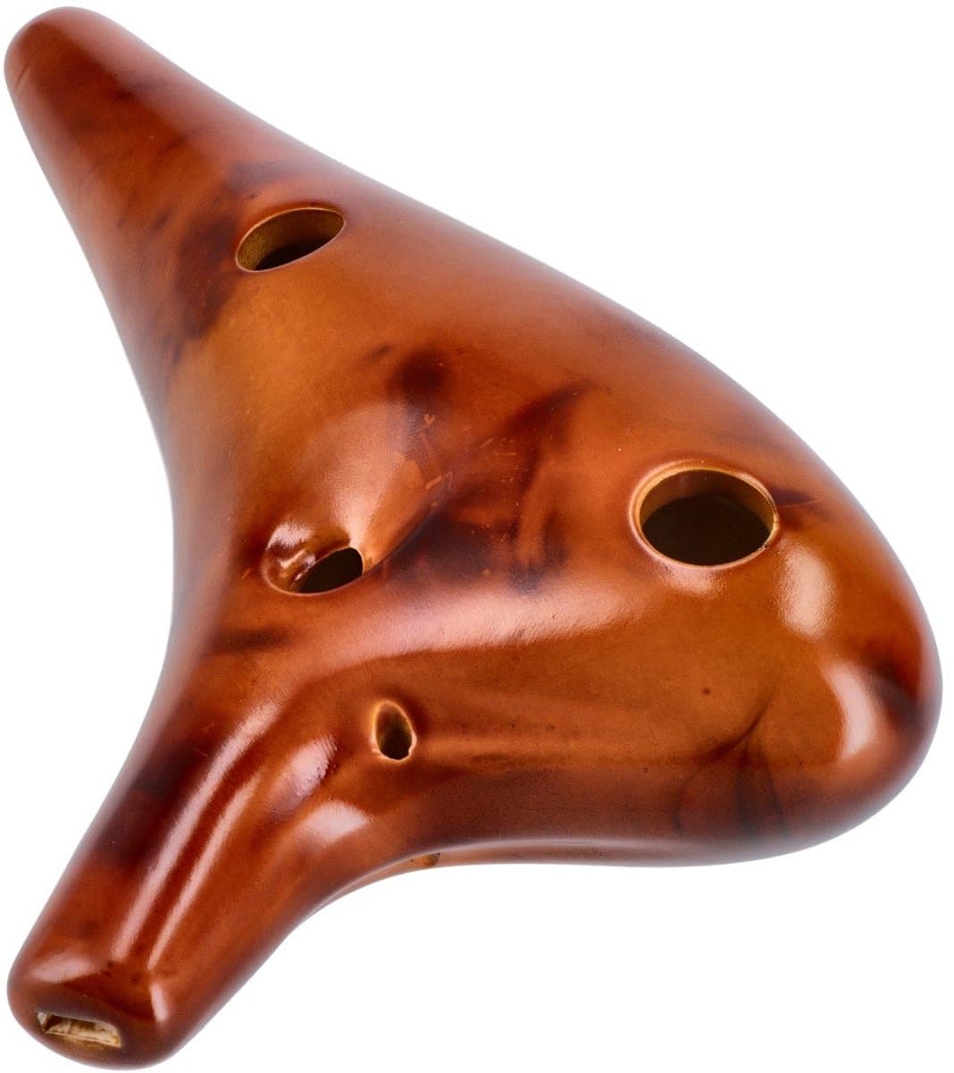 Alt-ocarina 12-gaten - incl. accessoires - Yellow - Fazley 11CAC12 — afbeelding 1