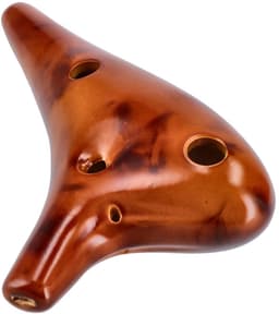 Alt-ocarina 12-gaten - incl. accessoires - Yellow - Fazley 11CAC12 — thumbnail 1