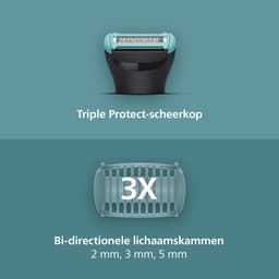 PHILIPS BG5470/15 Philips Series 5000 Bodygroomer Zwart — thumbnail 5