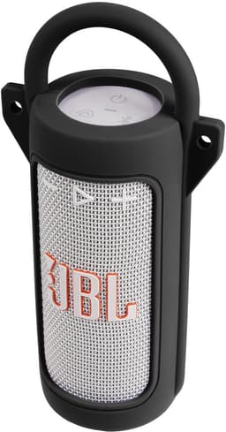 Beschermhoes geschikt voor JBL Grip Bluetooth Speaker - Met Draaghendel, Draagriem en Karabijnhaak - Meerdere Kleuren - Zwart - Schokbestendig - Krasbestendig - Siliconen - Hoesje - Case - Bescherming — thumbnail 5