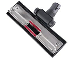 Vloerzuigmond - Meubelzuigmond - Stofzuigermondstuk - Meubelmondstuk - 32 mm Aansluiting - Geschikt voor stofzuiger Philips, AEG, Electrolux, Miele, Rowenta - Universeel Stofzuigermondstuk - Zwarte Metalen Onderkant