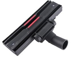 Vloerzuigmond - Meubelzuigmond - Stofzuigermondstuk - Meubelmondstuk - 32 mm Aansluiting - Geschikt voor stofzuiger Philips, AEG, Electrolux, Miele, Rowenta - Universeel Stofzuigermondstuk - Zwarte Kunststof Bodem