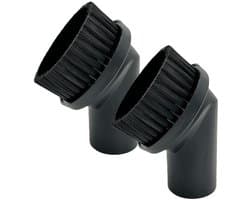 Stofzuiger Borstel - 2 stuks - Meubelborstel - Ronde kwast - 35 mm Diameter - Geschikt voor Philips, AEG, Bosch, Siemens, Miele, Panasonic, Rowenta - Universele Borstel Accessoires Stofzuiger - Voor de Meeste Stofzuigers