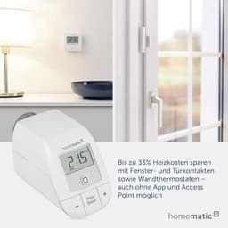 Slimme radiatorthermostaten set - 3x digitale thermostaten voor optimale verwarming, energiebesparing, bediening via app en spraak — thumbnail 4