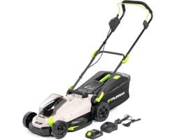 Accugrasmaaier 20V Li-Ion met inductiemotor - 33 cm maaibreedte, 5-traps hoogteverstelling