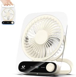 Draagbare mini USB-ventilator - Stil, 199 snelheden, verstelbaar, oplaadbaar, ideaal voor thuis, kantoor en outdoor — thumbnail 5