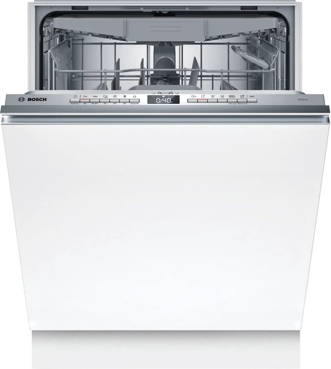 Bosch SMH4HVX14E - Serie 4 - Vaatwasser - Inbouwvaatwasser - Volledig integreerbaar - 60 cm - Energielabel C - Extra Droog: optie voor extra grondige droogresultaten — afbeelding 1
