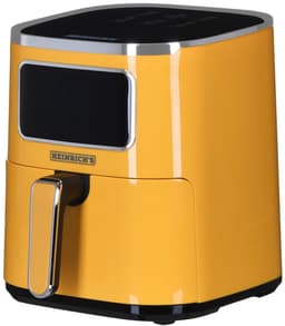 Heinrich's HFR 8216 - Heteluchtfriteuse - Airfryer - 5 Liter - Geel — thumbnail 4