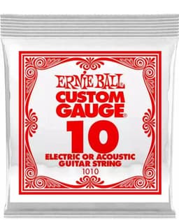 Refill per 6/ERNIE BALL/ELECTRIC STRINGS/Plain steel 010 — thumbnail 1