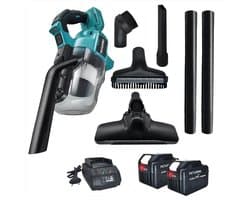 Krachtige draadloze Stofzuiger - Handzuiger - Dierenhaar - Multifunctioneel - Blazer - Oplaadbaar - Inc 4.0 Ah batterij 2x